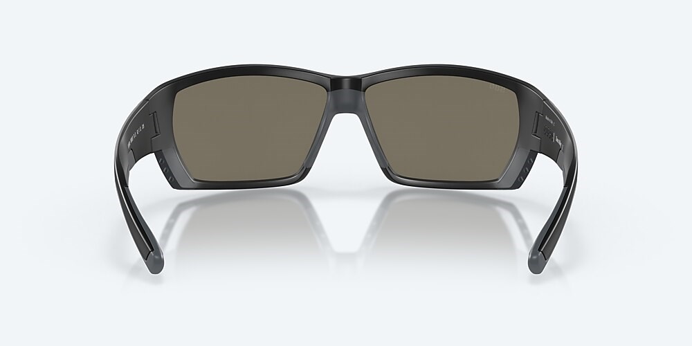 Costa Del Mar Tuna Alley - Matte Black - Blue Mirror Polarized Glass (580G)