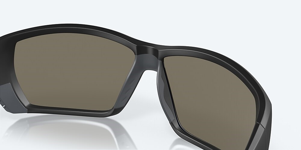 Costa Del Mar Tuna Alley - Matte Black - Blue Mirror Polarized Glass (580G)