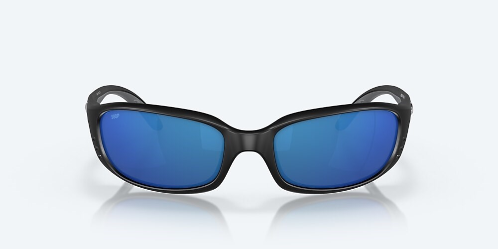 Costa Del Mar Brine - Matte Black - Blue Mirror Polarized Polycarbonate (580P)