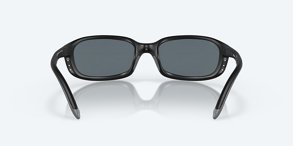 Costa Del Mar Brine - Matte Black - Blue Mirror Polarized Polycarbonate (580P)
