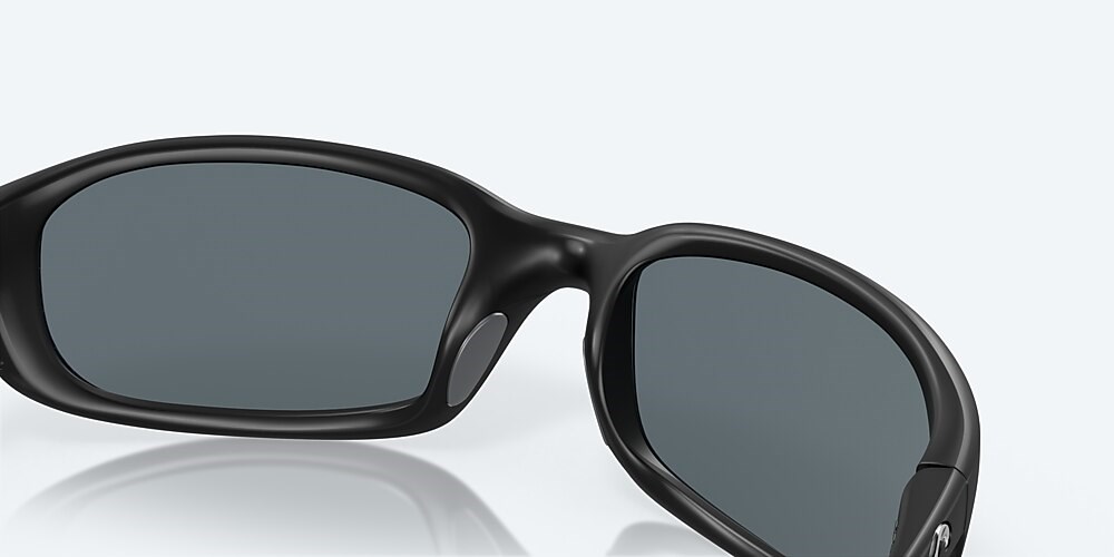 Costa Del Mar Brine - Matte Black - Blue Mirror Polarized Polycarbonate (580P)