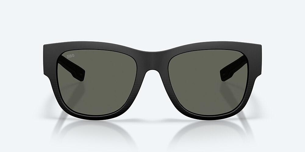 Costa Del Mar Caleta - Netplus Black - Gray Polarized Glass (580G)