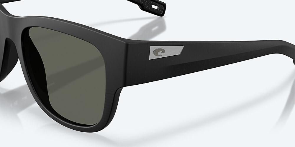 Costa Del Mar Caleta - Netplus Black - Gray Polarized Glass (580G)