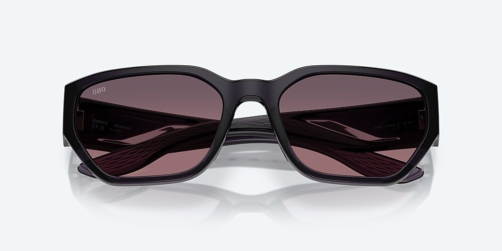 Costa Del Mar Clemente - Deep Purple - Rose Gradient Polarized Glass (580G)