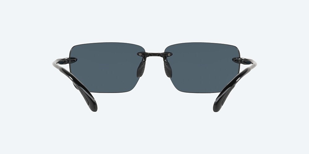 Costa Del Mar Gulf Shore - Shiny Black - Gray Polarized Polycarbonate (580P)