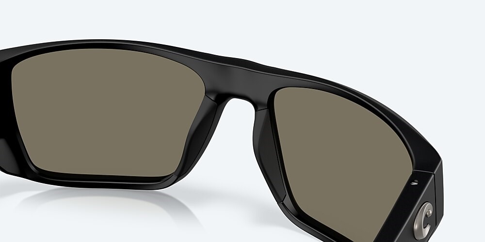 Costa Del Mar Finlet - Matte Black - Blue Mirror Polarized Glass (580G)