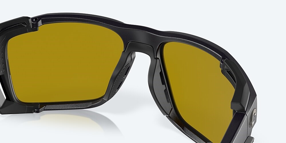 Costa Del Mar King Tide 8 - Black Pearl - Sunrise Silver Mirror Polarized Glass (580G)