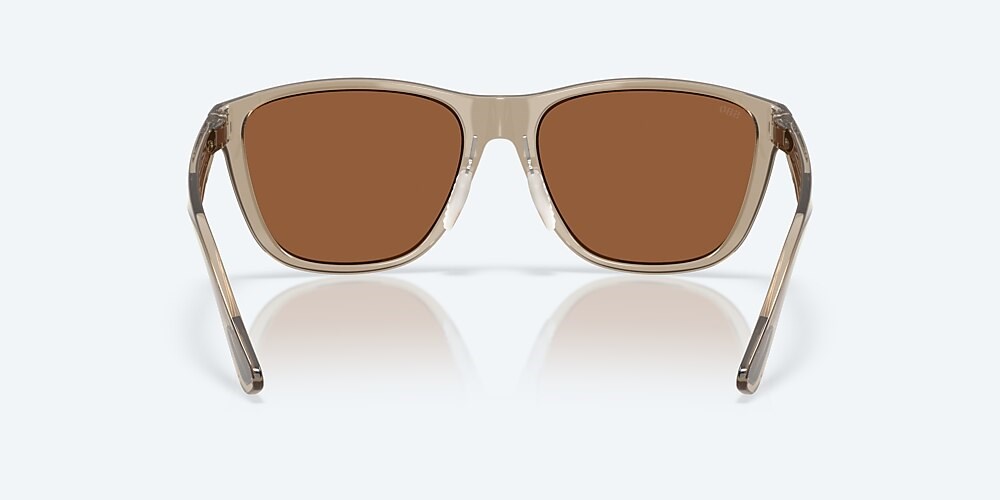 Costa Del Mar Corrientes - Taupe - Copper Silver Mirror Polarized Glass (580G)
