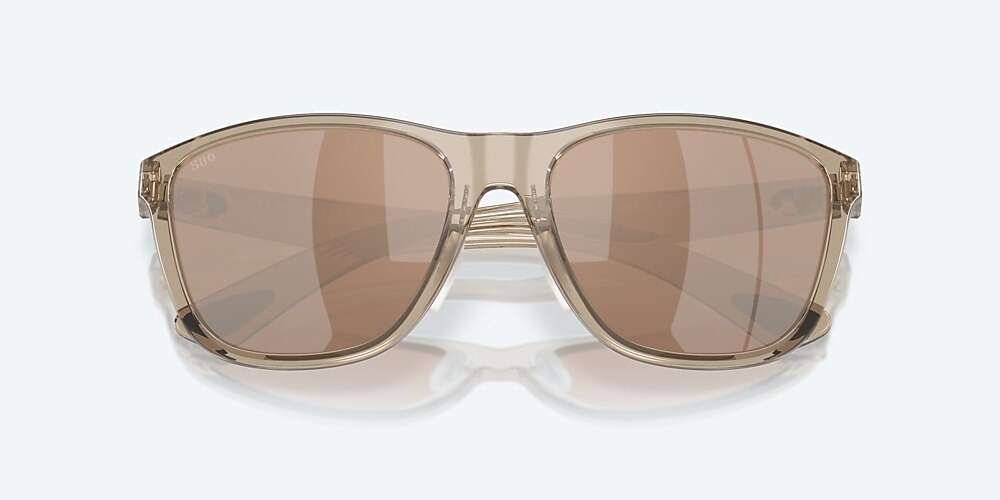 Costa Del Mar Corrientes - Taupe - Copper Silver Mirror Polarized Glass (580G)