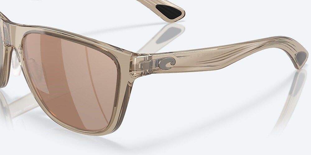 Costa Del Mar Corrientes - Taupe - Copper Silver Mirror Polarized Glass (580G)