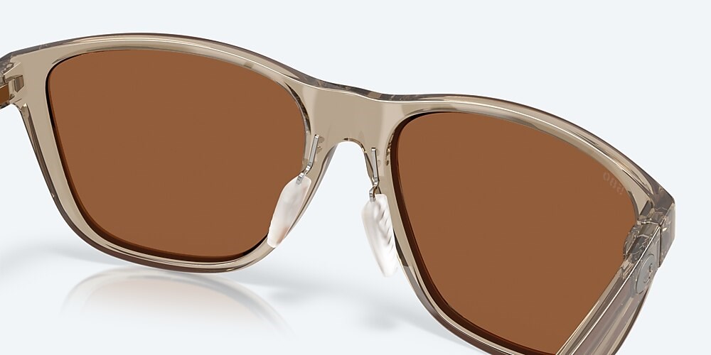 Costa Del Mar Corrientes - Taupe - Copper Silver Mirror Polarized Glass (580G)