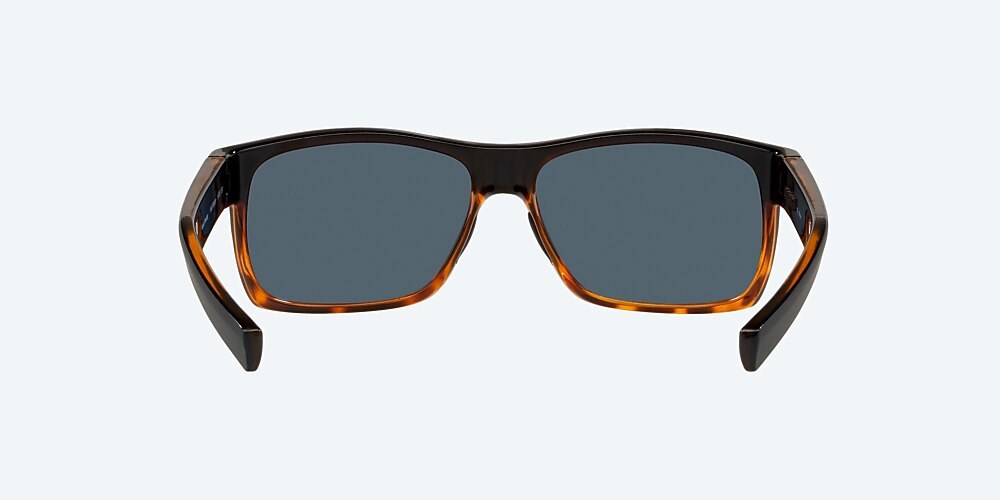 Costa Del Mar Half Moon - Black/Shiny Tortoise - Gray Polarized Polycarbonate (580P)