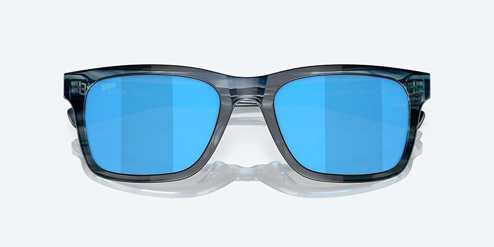 Costa Del Mar Tybee - Ocean Currents - Blue Mirror Polarized Glass (580G)