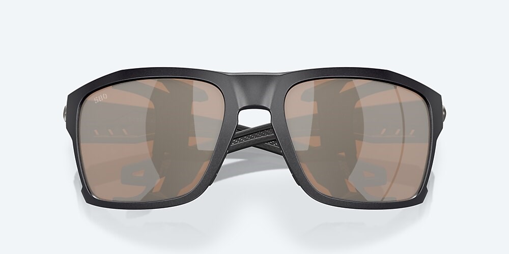 Costa Del Mar King Tide 8 - Black Pearl - Copper Silver Mirror Polarized Glass (580G)