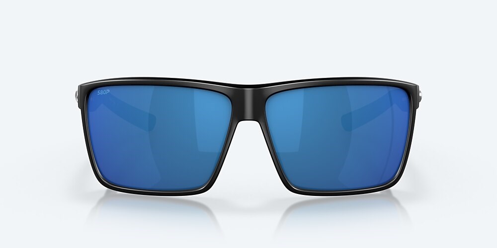 Costa Del Mar Rincon - Matte Black - Blue Mirror Polarized Polycarbonate (580P)
