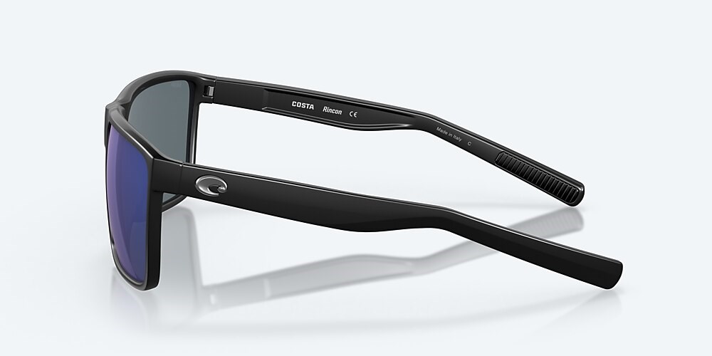 Costa Del Mar Rincon - Matte Black - Blue Mirror Polarized Polycarbonate (580P)
