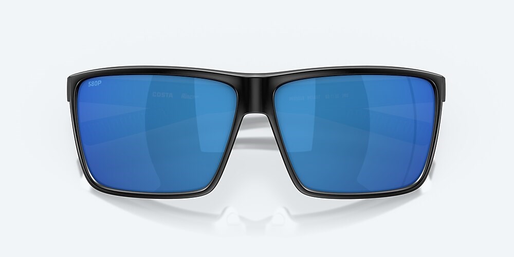 Costa Del Mar Rincon - Matte Black - Blue Mirror Polarized Polycarbonate (580P)