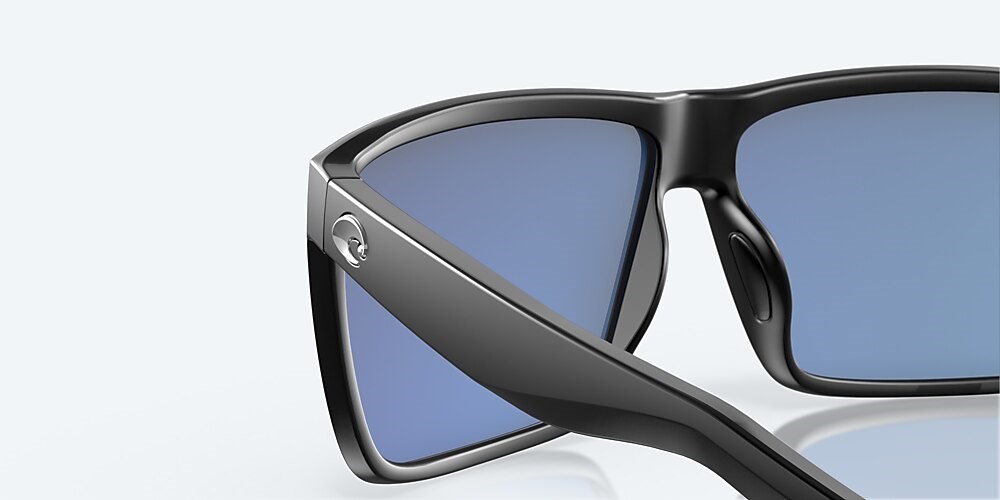 Costa Del Mar Rincon - Matte Black - Blue Mirror Polarized Polycarbonate (580P)
