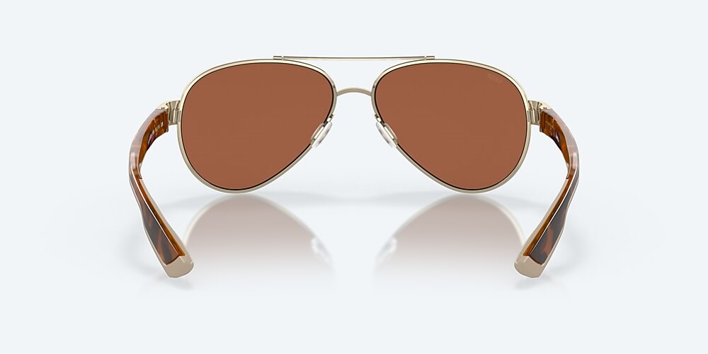 Costa Del Mar Loreto - Rose Gold - Copper Silver Mirror Polarized Polycarbonate (580P)