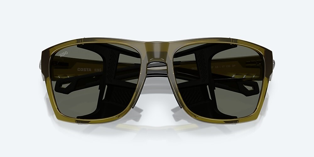 Costa Del Mar King Tide 6 - Seagrass - Gray Polarized Glass (580G)