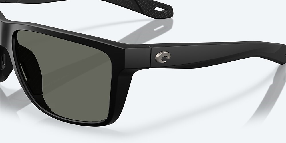 Costa Del Mar Broadbill II - Matte Black - Gray Polarized Glass (580G)