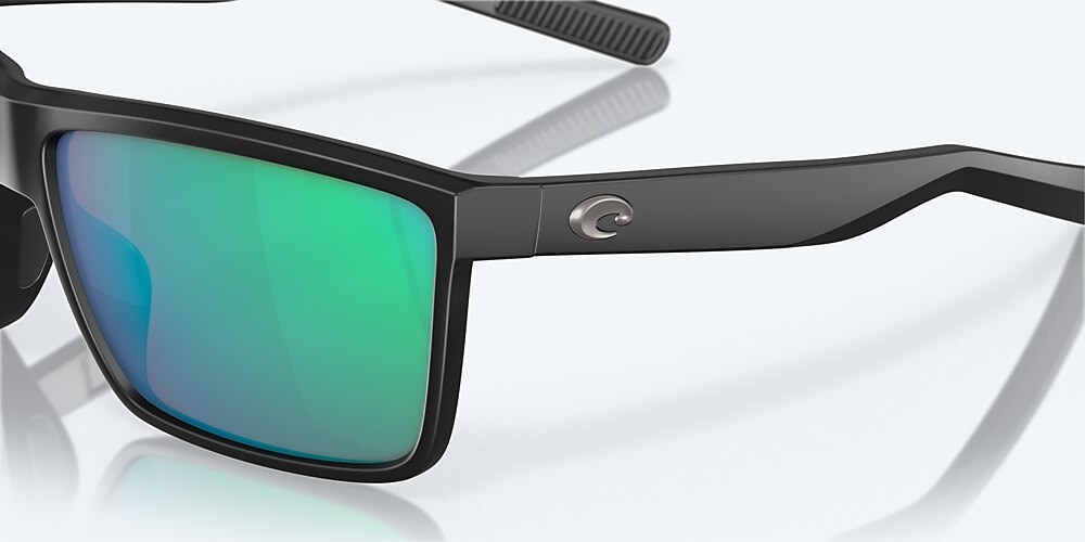 Costa Del Mar Rinconcito - Matte Black - Green Mirror Polarized Glass (580G)