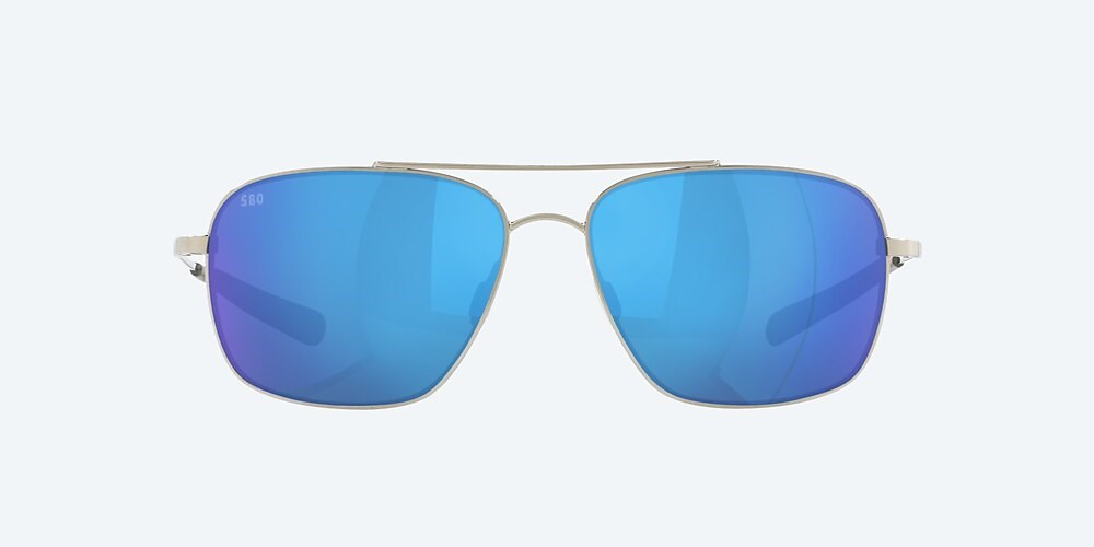 Costa Del Mar Canaveral - Palladium - Blue Mirror Polarized Glass (580G)