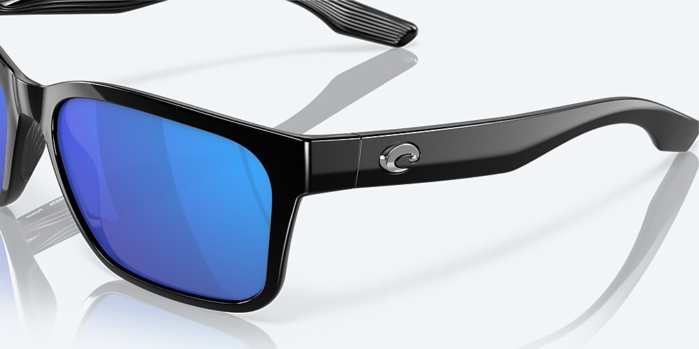 Costa Del Mar Palmas - Black - Blue Mirror Polarized Glass (580G)