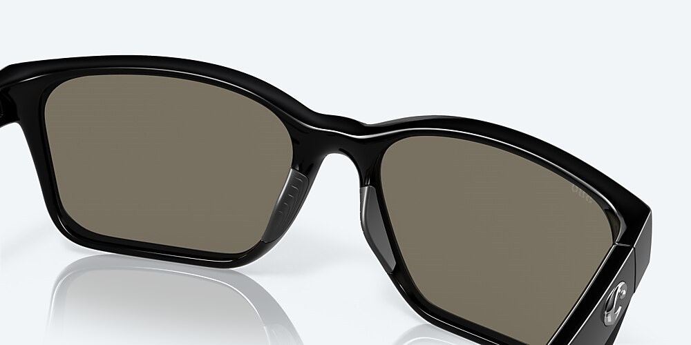 Costa Del Mar Palmas - Black - Blue Mirror Polarized Glass (580G)