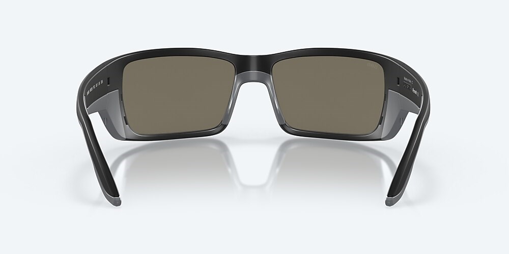 Costa Del Mar Permit - Matte Black - Blue Mirror Polarized Glass (580G)