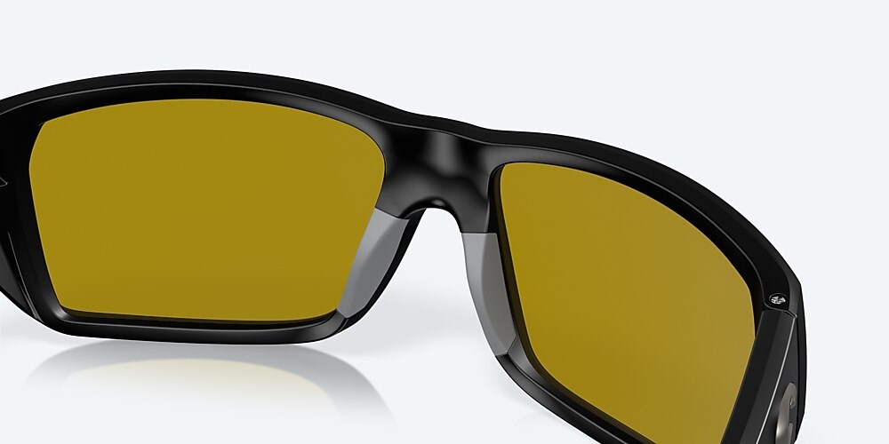 Costa Del Mar Tailfin - Matte Black - Sunrise Silver Mirror Polarized Glass (580G)