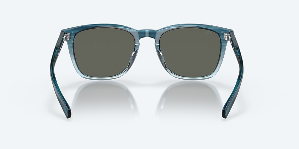Costa Del Mar Sullivan - Shiny Deep Teal Fade - Gray Silver Mirror Polarized Glass (580G)