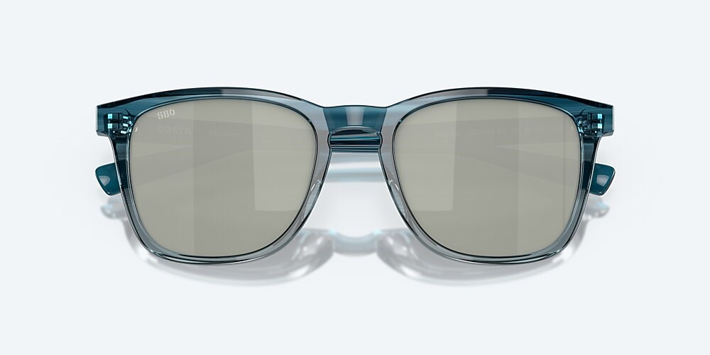 Costa Del Mar Sullivan - Shiny Deep Teal Fade - Gray Silver Mirror Polarized Glass (580G)