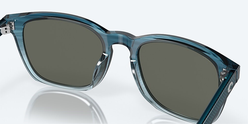 Costa Del Mar Sullivan - Shiny Deep Teal Fade - Gray Silver Mirror Polarized Glass (580G)