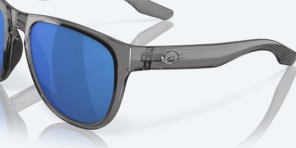 Costa Del Mar Irie - Gray Crystal - Blue Mirror Polarized Polycarbonate (580P)