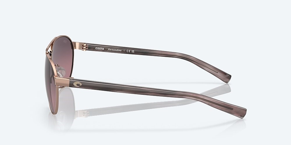 Costa Del Mar Fernandina - Rose Gold - Rose Gradient Polarized Glass (580G)