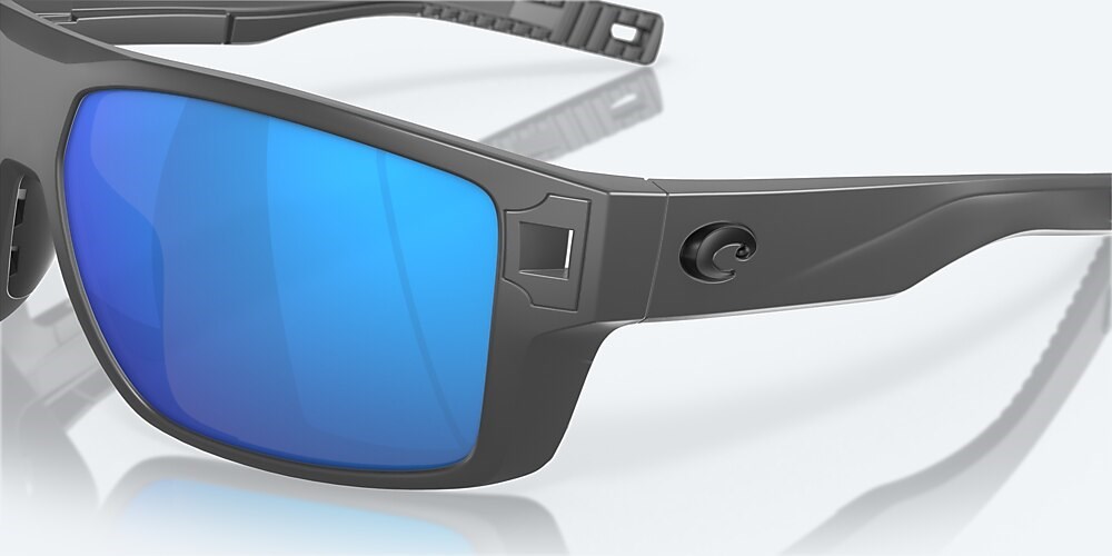 Costa Del Mar Diego - Matte Gray - Blue Mirror Polarized Glass (580G)