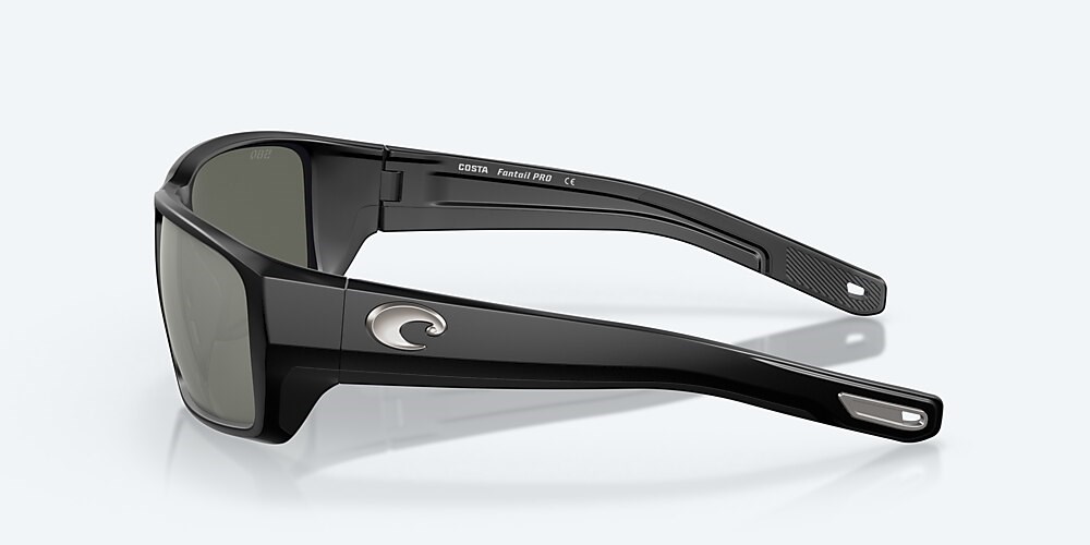 Costa Del Mar Fantail PRO - Matte Black - Gray Silver Mirror Polarized Glass (580G)