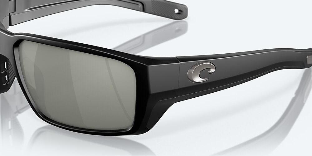 Costa Del Mar Fantail PRO - Matte Black - Gray Silver Mirror Polarized Glass (580G)