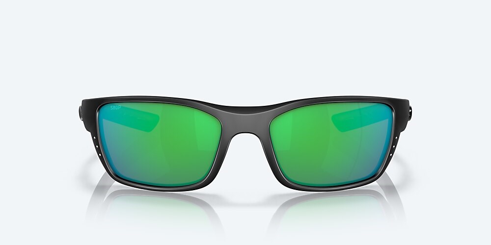 Costa Del Mar Whitetip - Blackout - Green Mirror Polarized Polycarbonate (580P)