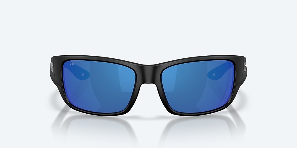 Costa Del Mar Schoolie - Matte Black - Blue Mirror Polarized Polycarbonate (580P)