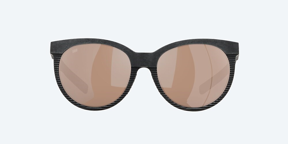 Costa Del Mar Victoria - Net Gray With Gray Rubber - Copper Silver Mirror Polarized Glass (580G)