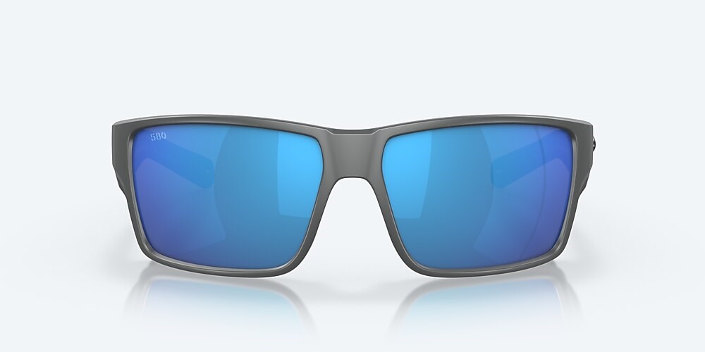 Costa Del Mar Reefton PRO - Matte Gray - Blue Mirror Polarized Glass (580G)