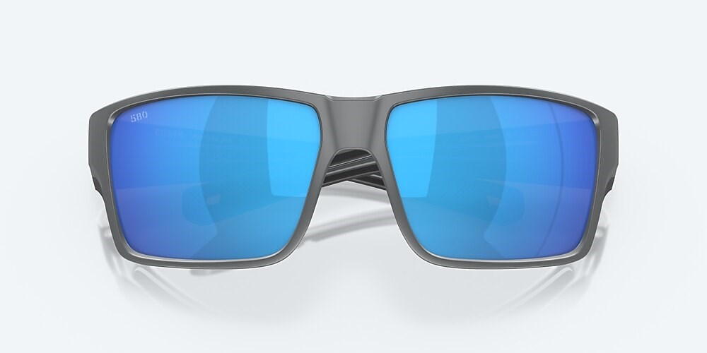 Costa Del Mar Reefton PRO - Matte Gray - Blue Mirror Polarized Glass (580G)