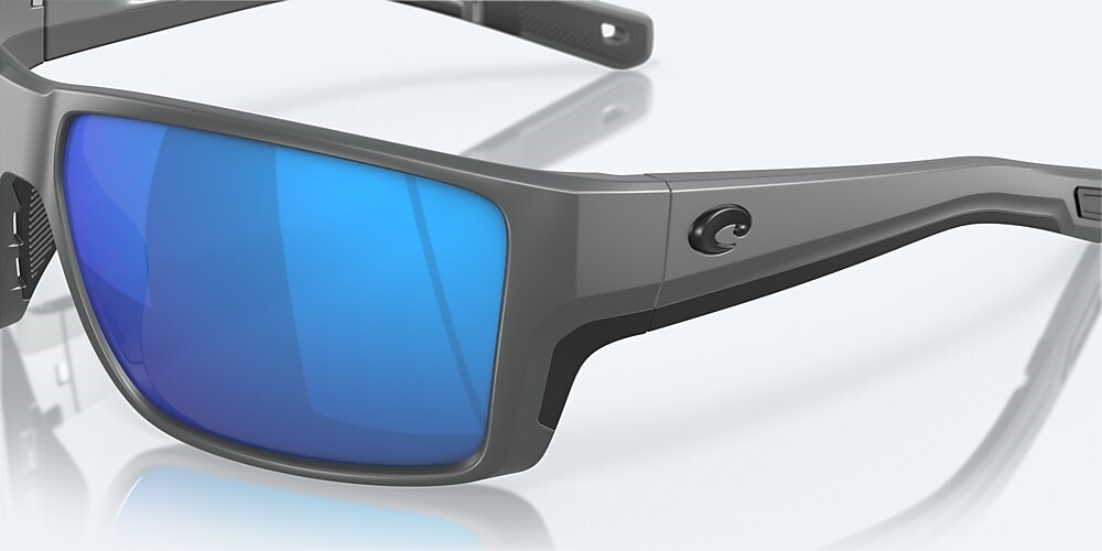 Costa Del Mar Reefton PRO - Matte Gray - Blue Mirror Polarized Glass (580G)