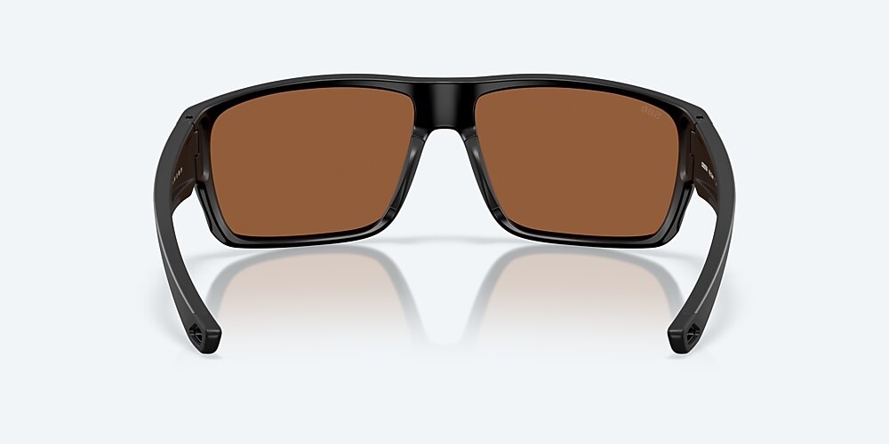 Costa Del Mar Fly Line - Matte Black - Copper Silver Mirror Polarized Glass (580G)