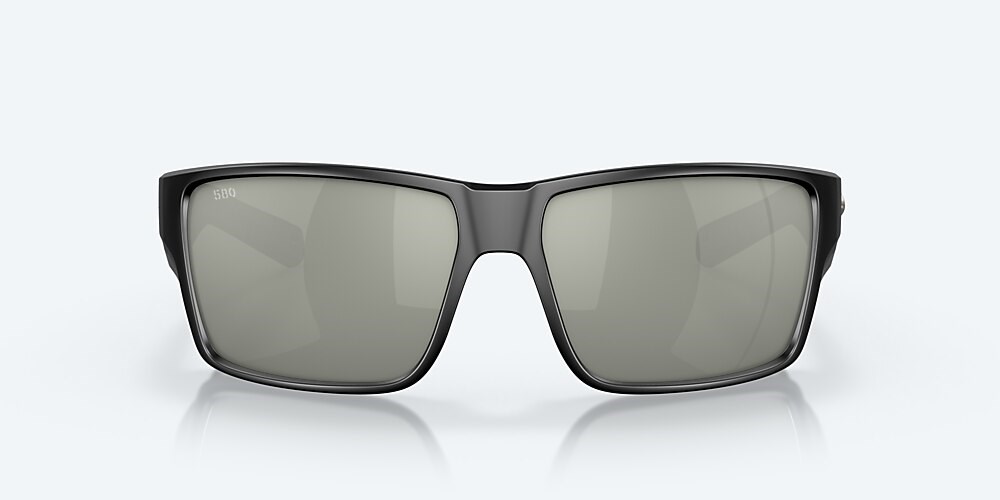 Costa Del Mar Reefton PRO - Matte Black - Gray Silver Mirror Polarized Glass (580G)