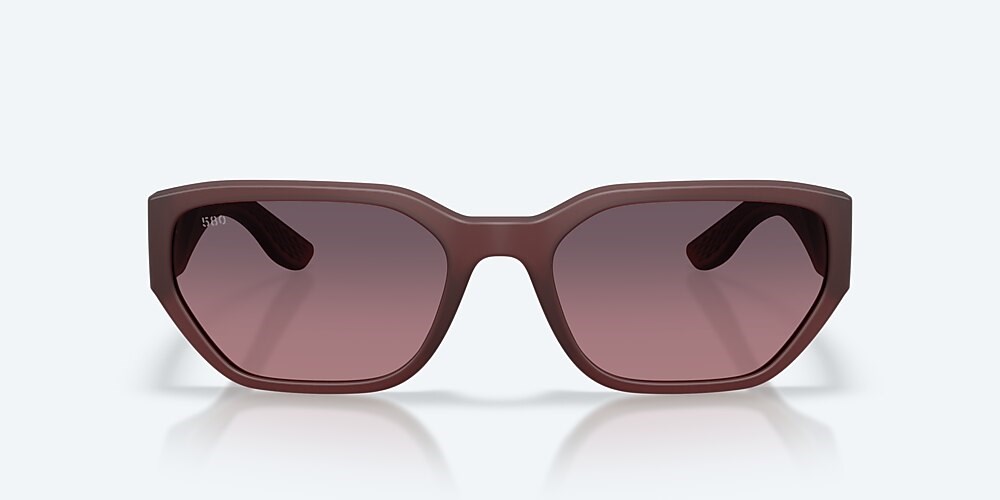 Costa Del Mar Clemente - Matte Stormy Sunset - Rose Gradient Polarized Glass (580G)