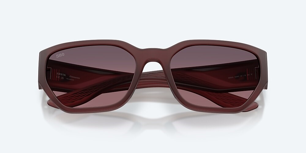 Costa Del Mar Clemente - Matte Stormy Sunset - Rose Gradient Polarized Glass (580G)