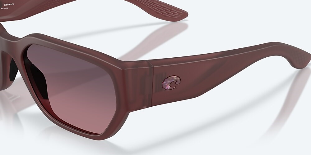 Costa Del Mar Clemente - Matte Stormy Sunset - Rose Gradient Polarized Glass (580G)